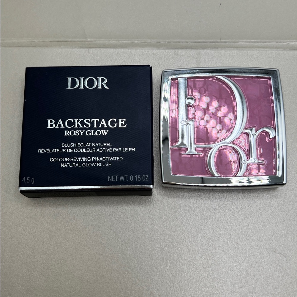 DIOR Backstage Rosy Glow Blush with pH-Activated
Pink With Dust Bag , W/Box - Picture 15 of 17